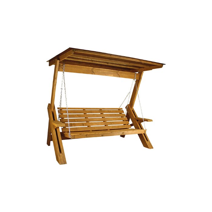 Качели Садовые Сенди Л ПК8 цвет Клен