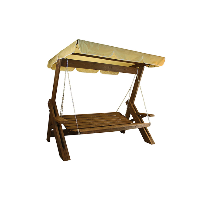 Качели Садовые Сенди Л Тент цвет палисандр