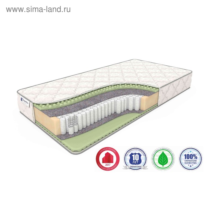 

Матрас Junior Massage S-1000, размер 120х195см, высота 21 см. жаккард