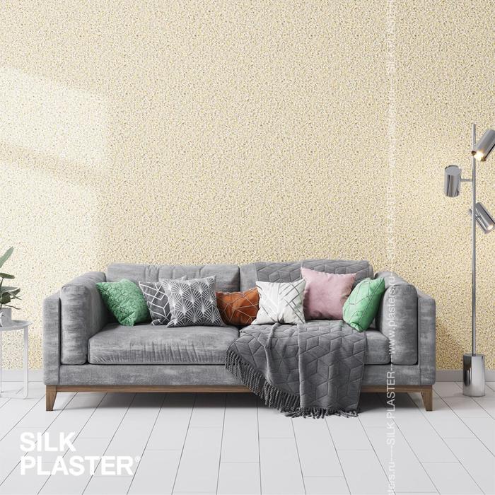 Жидкие обои Престиж Г-408 (шелковая декоративная штукатурка), 3,5 м²