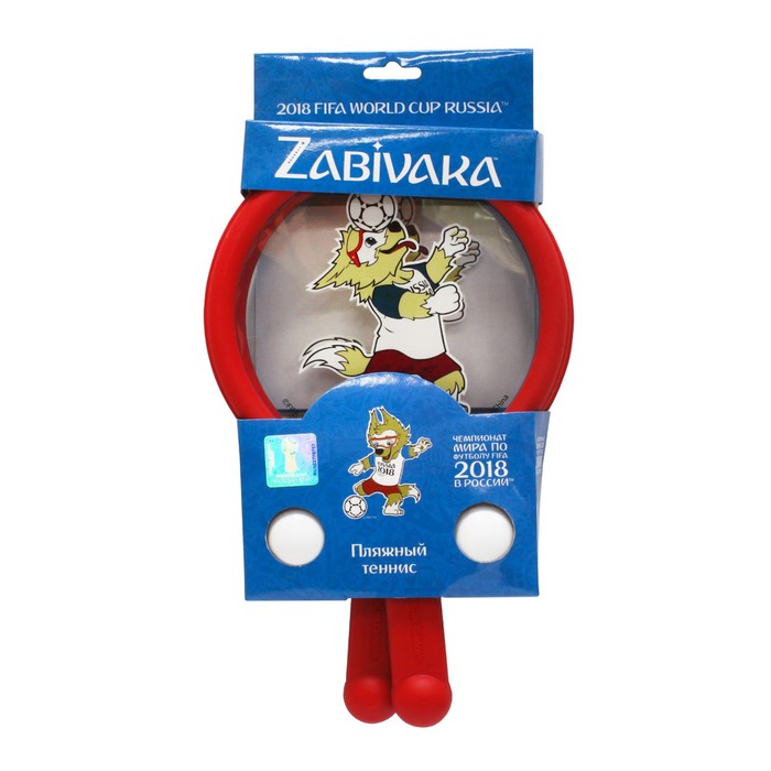 Игровой набор "Пляжный теннис", 2 ракетки 16 см, 2 мяча, 2018 FIFA World Cup Russia™