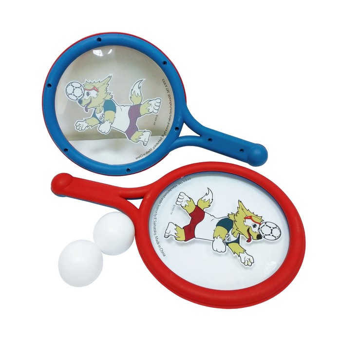 Игровой набор "Пляжный теннис", 2 ракетки 16 см, 2 мяча, 2018 FIFA World Cup Russia™