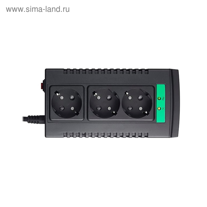 Стабилизатор напряжения APC Line-R LS1500-RS, 750Вт, 1500ВА, черный