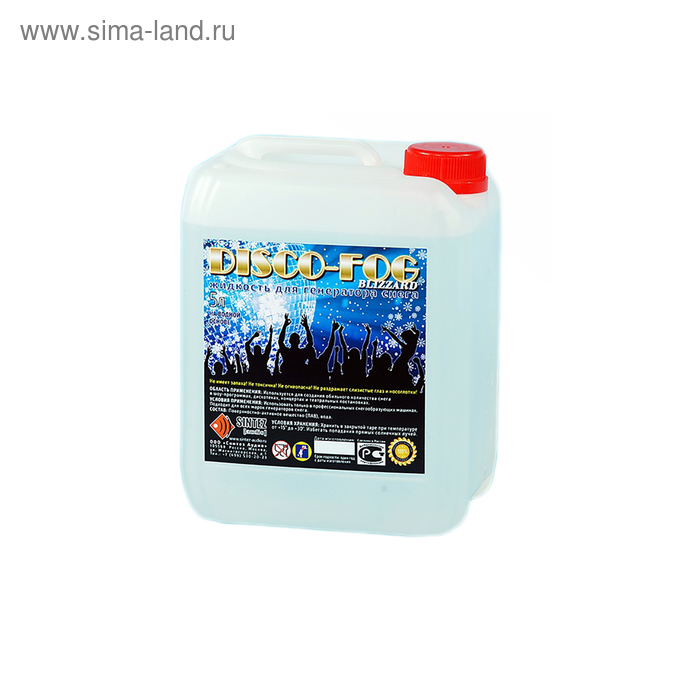 

Жидкость для генераторов снега DF-Blizzard Disco Fog