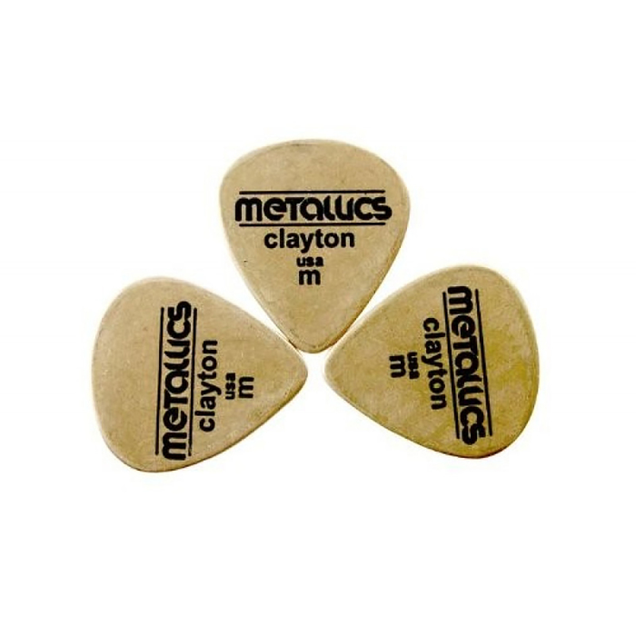 Набор медиаторов CLAYTON BMS/3 METALLICS латунь (3 шт. в упак.)