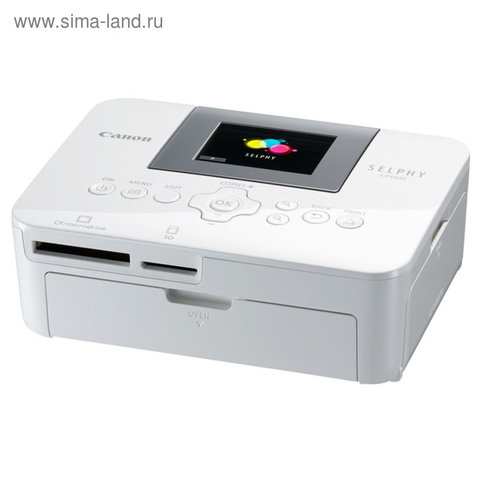 Принтер сублимационный Canon Selphy CP1000 0011C002 957000₽