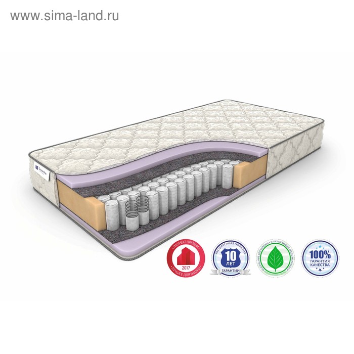 

Матрас Eco Foam TFK, размер 180 х 190 см, высота 19 см, жаккард