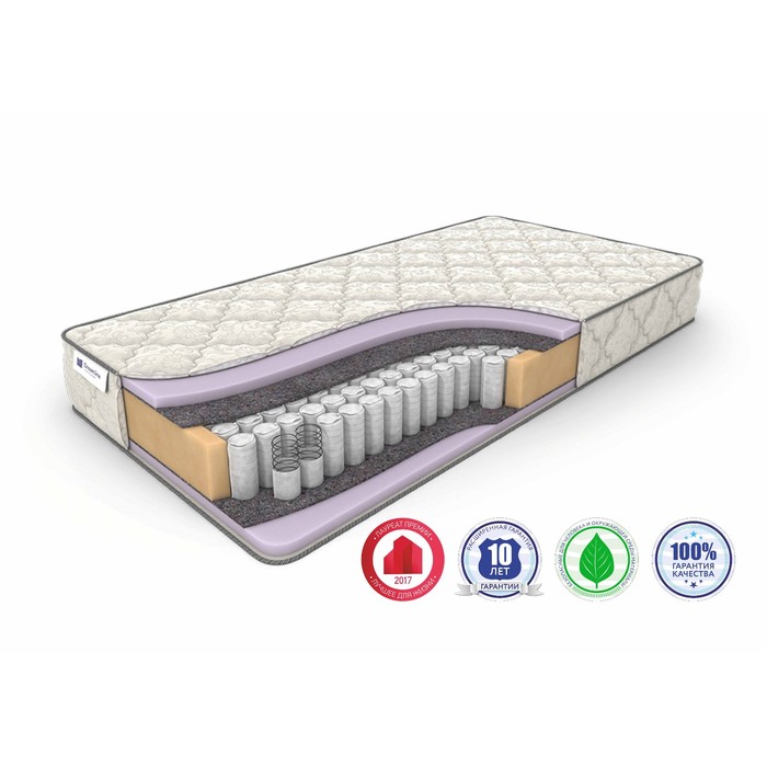 Матрас «Eco Foam TFK», размер 90 х 200 см, высота 19 см, жаккард