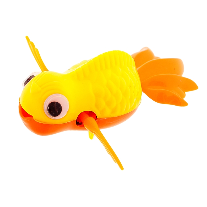 Игрушка заводная водоплавающая "Рыбка", цвета МИКС