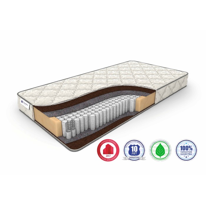 Матрас «Dream-1 S-1000», размер 80 х 200 см, высота 17 см, трикотаж