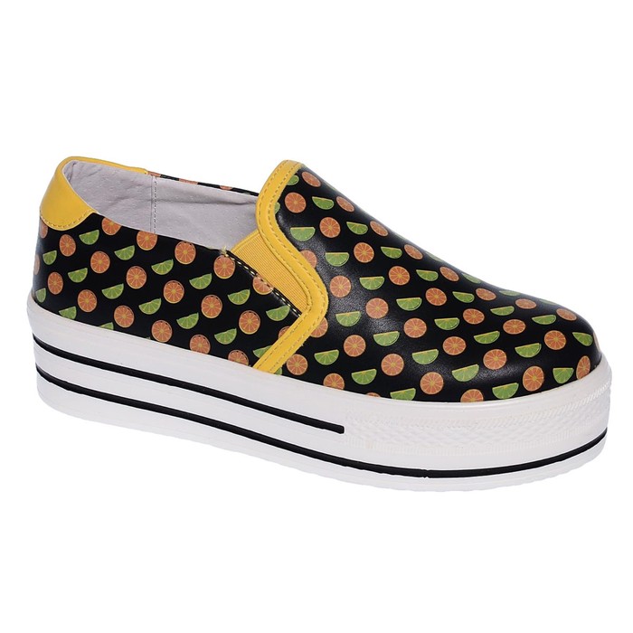 Слипоны для девочки, 12 пар в коробе  43-035B/12