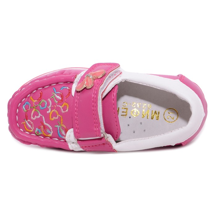 Мокасины для девочки, 18 пар в коробе 6232C