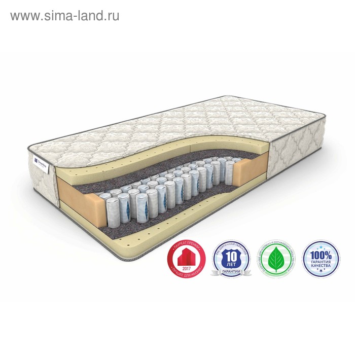 

Матрас Prime Soft DS, размер 120 х 190 см, высота 27 см, трикотаж