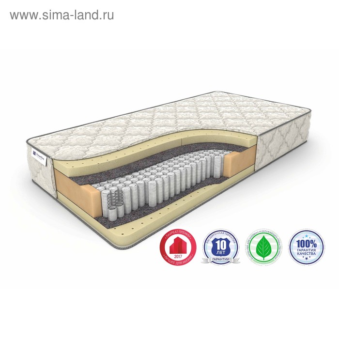 

Матрас Prime Soft S-1000, размер 150 х 200 см, высота 27 см, трикотаж