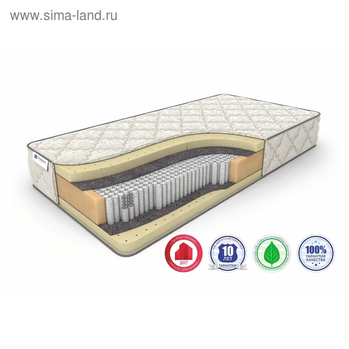 

Матрас Prime Soft S-2000, размер 160 х 195 см, высота 27 см, трикотаж
