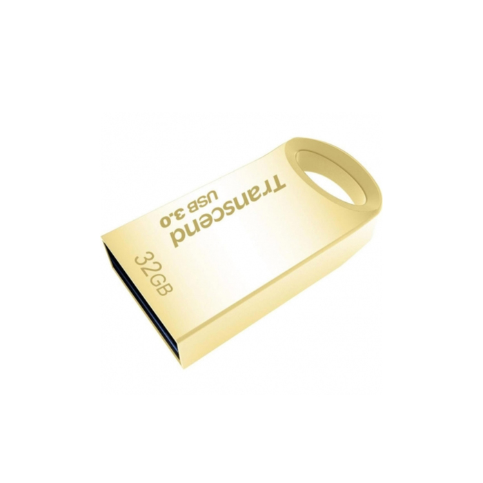 USB-флешка Transcend 32Gb Jetflash710S TS32GJF710G, USB 3.0, R/W 90/6 MB/s, цвет золото
