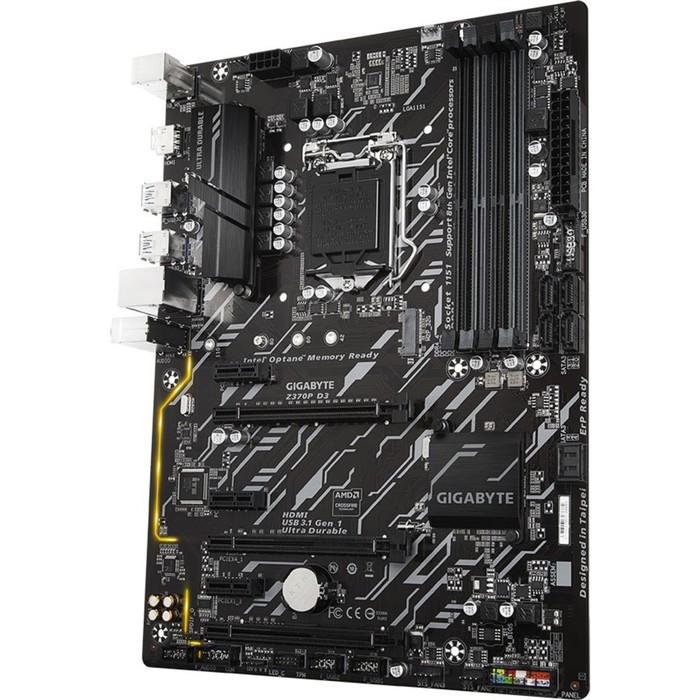 Материнская плата Gigabyte Z370P D3, Soc-1151v2, Intel Z370, 4xDDR4, ATX, Ret