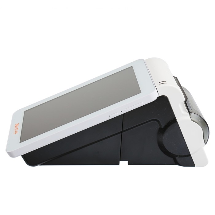 Онлайн-касса Эвотор 7.2, без фискального накопителя, сканер штрих-кодов 1D, OS 2, белая