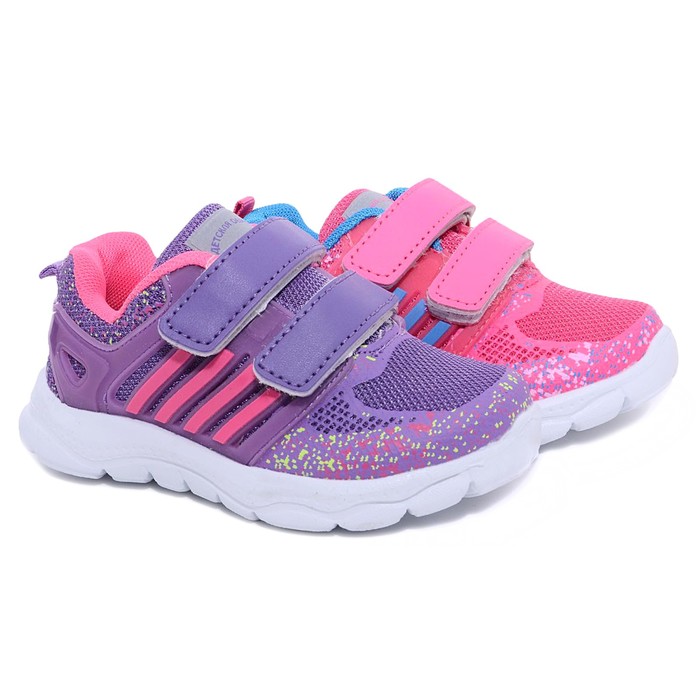 Кроссовки для девочки, 12 пар в коробе 7708A-S