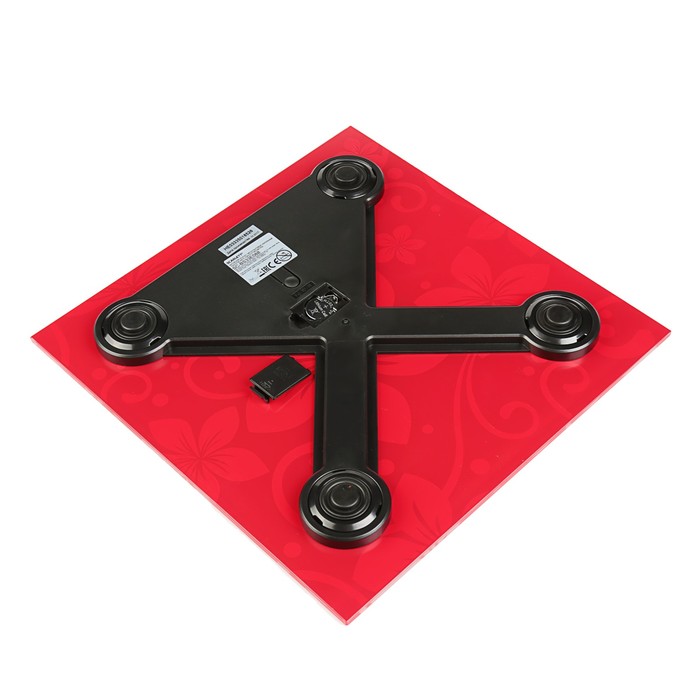 Весы напольные Scarlett SC-BS33E088, электронные, до 150 кг, "Узор"