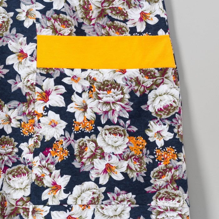 Сарафан женский Алевтина цвет тёмно-синий, р-р 62