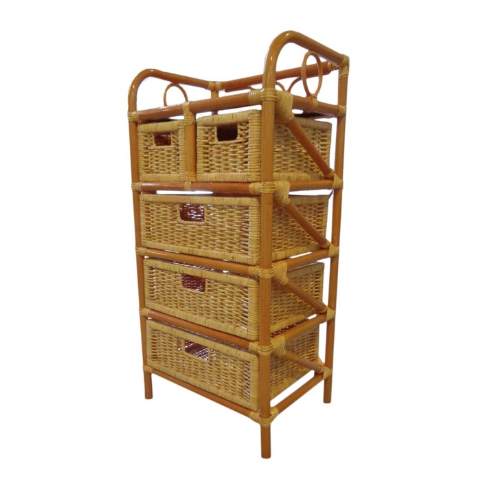 Комод из ротанга плетеный 4 ящ. DH