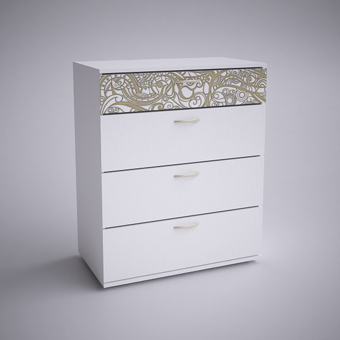 Комод Селена, 450х800х820, Белый