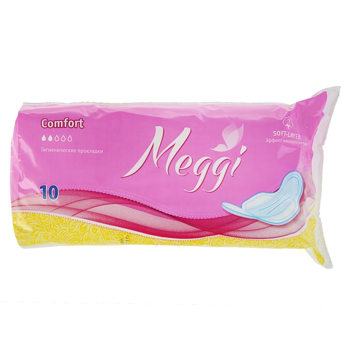 Прокладки Комфорт "Мэгги", 10 шт.