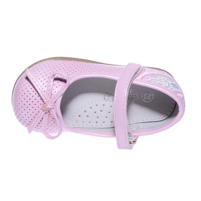 Туфли для девочки, 18 пар в коробе 7286