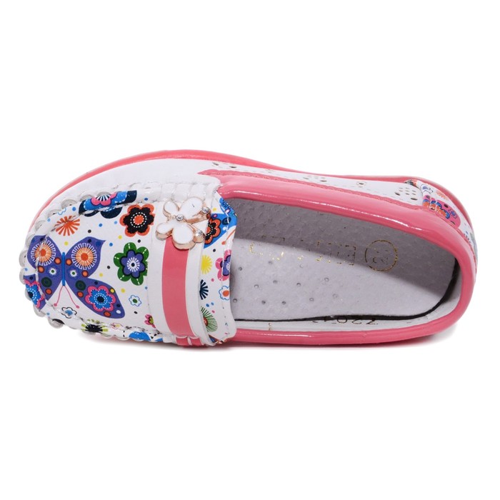 Мокасины для девочки, 18 пар в коробе 7201C