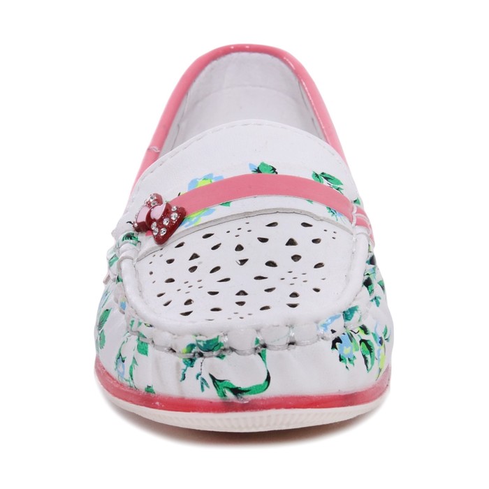 Мокасины для девочки, 18 пар в коробе 7202F