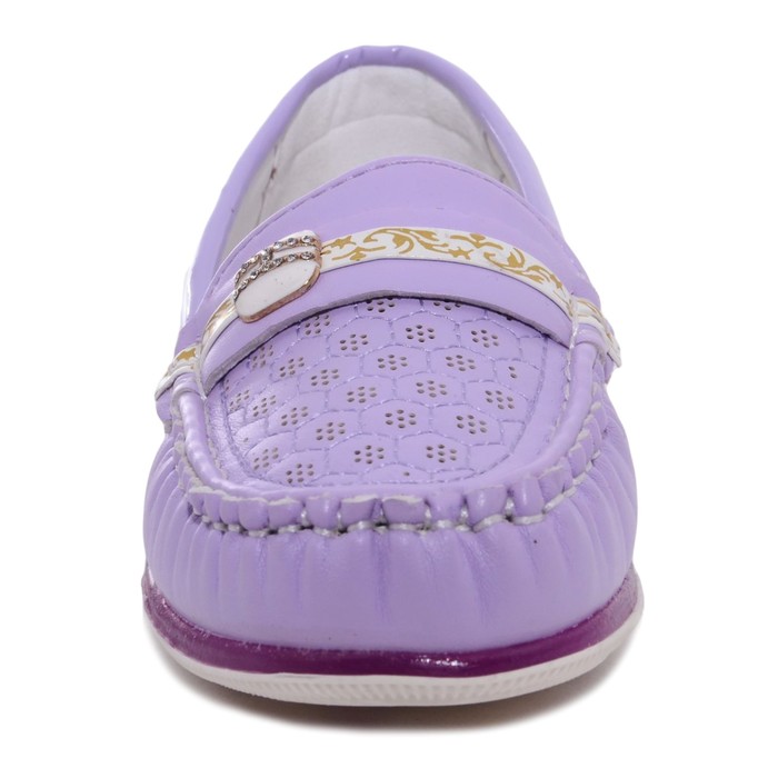 Мокасины для девочки, 12 пар в коробе 7203B-11