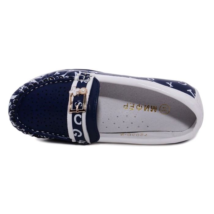 Мокасины для девочки, 12 пар в коробе 7203C-2