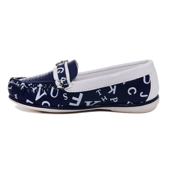 Мокасины для девочки, 12 пар в коробе 7203C-2