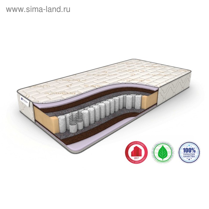 

Матрас Classic +15 Hard TFK, размер 160 х 195 см, высота 19 см, жаккард