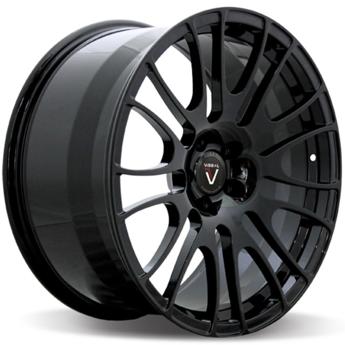 Диск VISSOL F-303 8.5x20 5x112 ET25 D66.6 GLOSS_BLACK