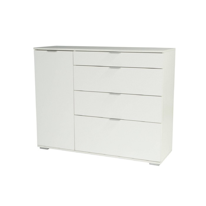 Комод "НК-3", ЛДСП, цвет белый