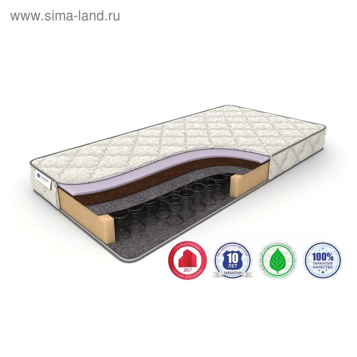 

Матрас Single Foam Hard BS-120, размер 200 х 200 см, высота 18 см, жаккард