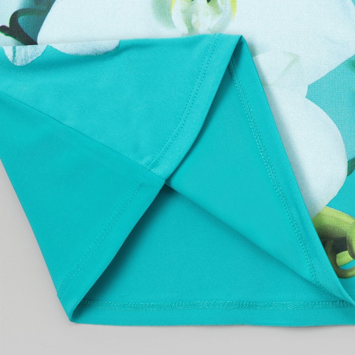 Блузка женская Белая орхидея цвет ментол, р-р 58