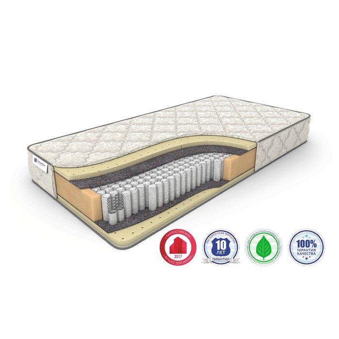 Матрас «Sleep-2 S-1000», размер 150 х 190 см, высота 19 см, трикотаж