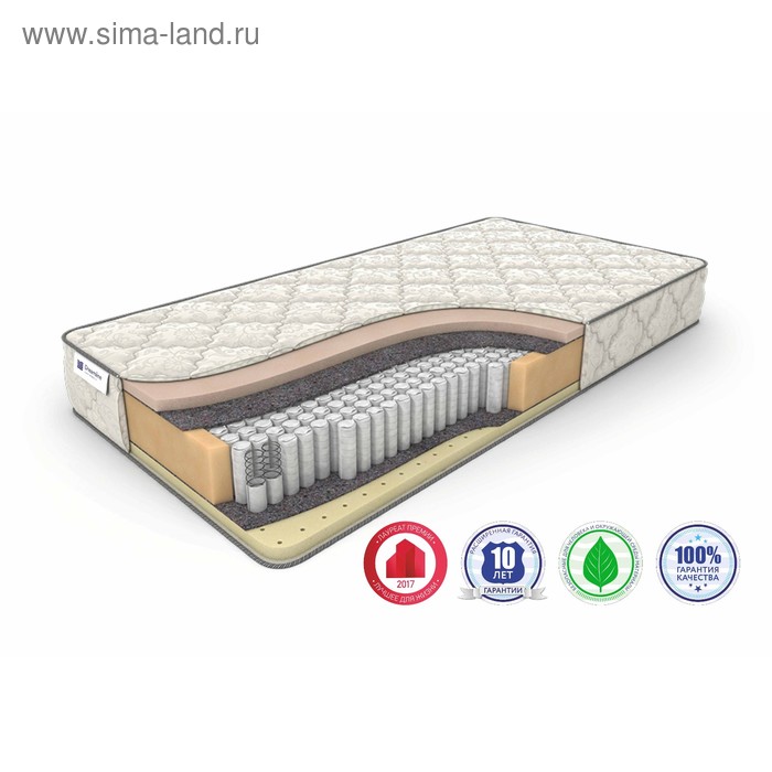 

Матрас Memory Sleep S-1000, размер 120 х 195 см, высота 22 см, трикотаж