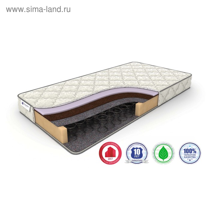 

Матрас Single Foam Hard BS-120, размер 150 х 195 см, высота 18 см, жаккард