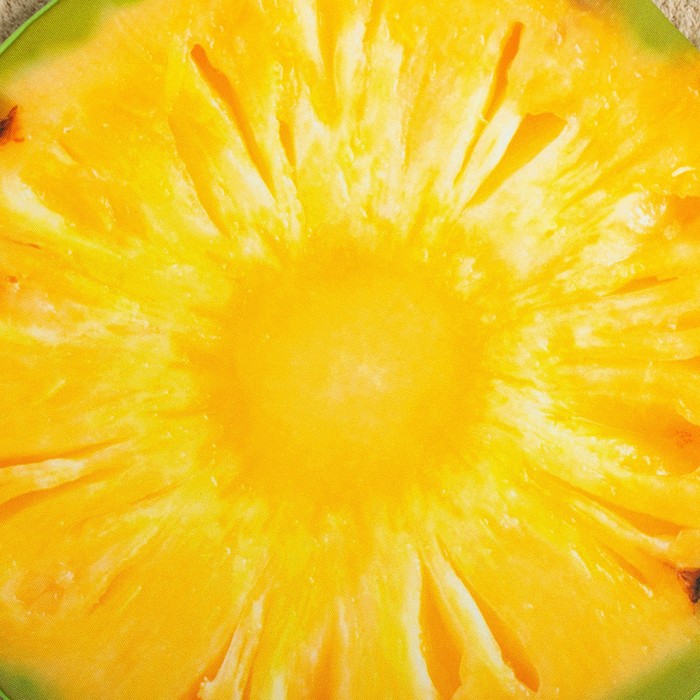 Подушка на стул Ананас, D-40, габардин, поролон