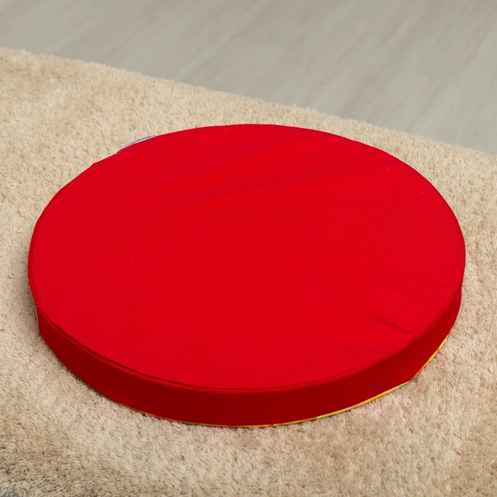 Подушка на стул Гербера 2, D-40, габардин, поролон