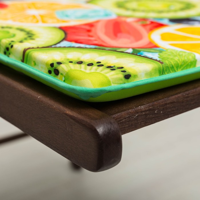 Подушка на стул арт.SA-14, 39х39см, габардин, поролон