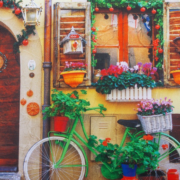 Подушка на стул арт.SA-44, 39х39см, габардин, поролон