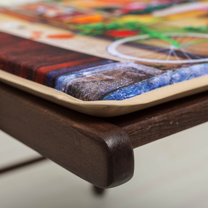 Подушка на стул арт.SA-44, 39х39см, габардин, поролон