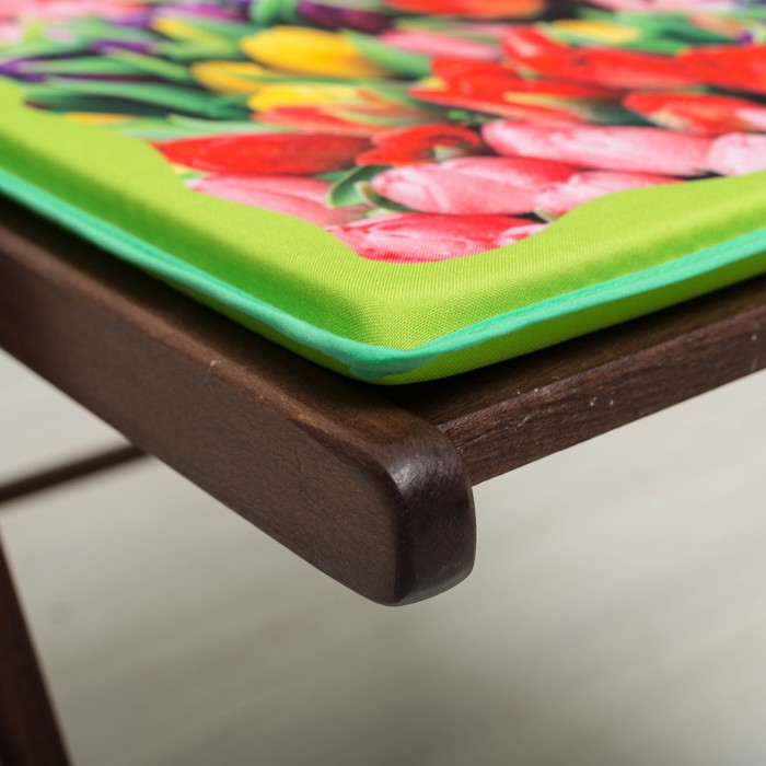 Подушка на стул арт.SA-25, 39х39см, габардин, поролон