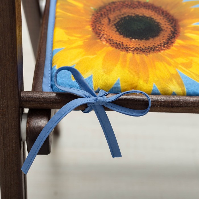 Подушка на стул арт.SA-31, 39х39см, габардин, поролон