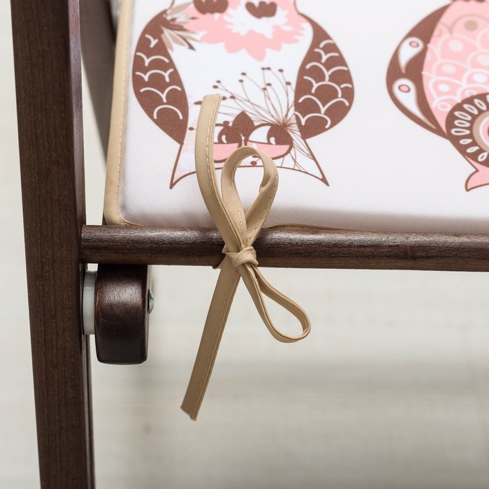 Подушка на стул арт.SA-85, 39х39см, габардин, поролон